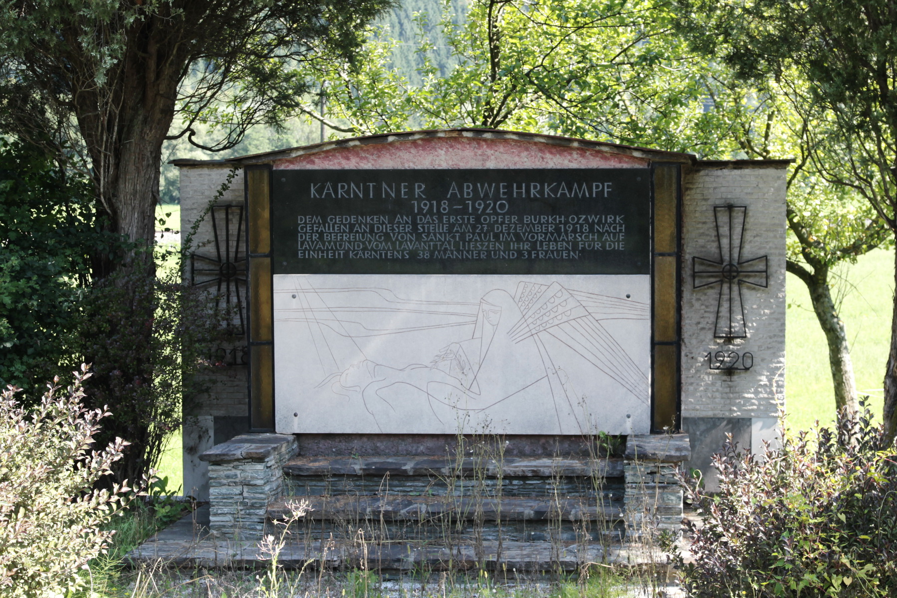 Denkmal beim Altacherwirt