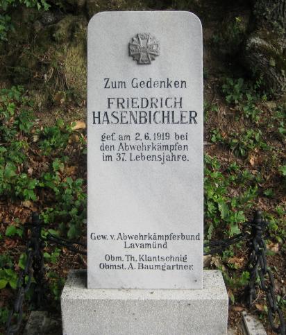 Denkmal bei Lavamünd