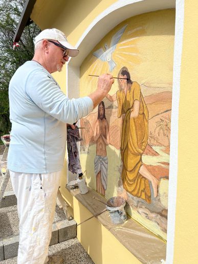 Unser Kunstmaler Mutter Roland